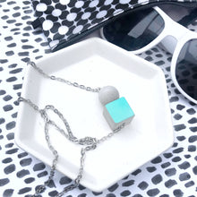 Load image into Gallery viewer, Retro Sphere/Cube Necklace

