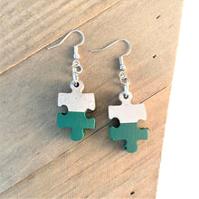 Load image into Gallery viewer, Limited-Time Puzzle Piece Drop Earrings
